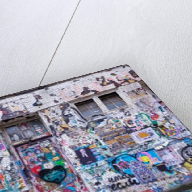 Graffiti, Brick Lane, London by Assaf Frank